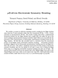 Cover page: Mu B-Driven Electroweak Symmetry Breaking