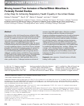 Cover page: Moving toward True Inclusion of Racial/Ethnic Minorities in Federally Funded Studies. A Key Step for Achieving Respiratory Health Equality in the United States