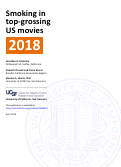 Cover page: Smoking in top-grossing US movies 2018
