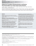 Cover page: Rifapentine Population Pharmacokinetics and Dosing Recommendations for Latent Tuberculosis Infection.