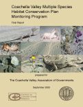 Cover page: Coachella Valley Multiple Species Habitat Conservation Plan Monitoring Program: 2002-2005 Progress Report