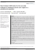 Cover page: Novel tretinoin 0.05% lotion for the once‐daily treatment of moderate‐to‐severe acne vulgaris in a preadolescent population