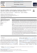 Cover page: Test-retest reliability of time-frequency measures of auditory steady-state responses in patients with schizophrenia and healthy controls