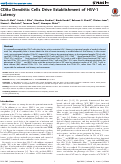 Cover page: CD8Î± Dendritic Cells Drive Establishment of HSV-1 Latency