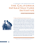 Cover page: A Strategy for Infrastructure: The California Infrastructure Initiative