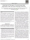 Cover page: Expanding the Phenotype of Frontotemporal Lobar Degeneration With FUS-Positive Pathology (FTLD-FUS).