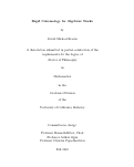 Cover page: Rigid Cohomology for Algebraic Stacks