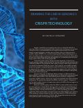 Cover page: Drawing the Line in Genomics with CRISPR Technology