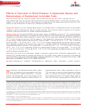 Cover page: Effects of Quercetin on Blood Pressure: A Systematic Review and Meta‐Analysis of Randomized Controlled Trials