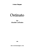 Cover page: Ostinato