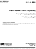 Cover page: Virtual thermal comfort engineering