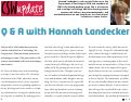Cover page: Q &amp; A with Hannah Landecker