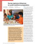 Cover page: Survey explores influences on youth workforce preparation