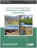 Cover page of UCCE Ranch Water Quality Planning: Instructor's Guide and Lesson Plan