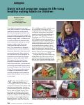 Cover page: Davis school program supports life-long healthy eating habits in children