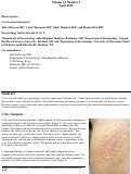 Cover page: Coral contact dermatitis