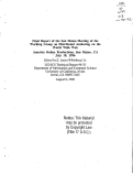Cover page: Final report of the San Mateo Meeting of the Working Group on Distributed Authoring on the World Wide Web : America Online Productions, San Mateo, CA, July 10, 1996