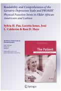 Cover page: Readability and Comprehension of the Geriatric Depression Scale and PROMIS® Physical Function Items in Older African Americans and Latinos