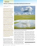 Cover page: Reforms could boost conservation banking by landowners