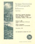 Cover page: Historical Logbook Databases from California's Commercial Passenger Fishing Vessel (Partyboat) Fishery, 1936-1997