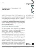 Cover page: The epigenome in pluripotency and differentiation