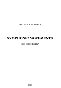 Cover page: Symphonic Movements