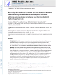 Cover page: Assessing the relation of chemical and non-chemical stressors with risk-taking related behavior and adaptive individual attributes among adolescents living near the New Bedford Harbor Superfund site