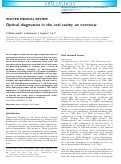 Cover page: Optical diagnostics in the oral cavity: an overview