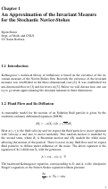 Cover page of Approximation of the Invariant Measure for the Stochastic Navier-Stokes