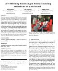Cover page: Life-Affirming Biosensing in Public: Sounding Heartbeats on a Red Bench
