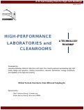 Cover page: High-performance laboratories and cleanrooms