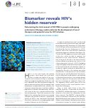 Cover page: Biomarker reveals HIV's hidden reservoir