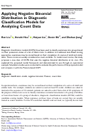 Cover page: Applying Negative Binomial Distribution in Diagnostic Classification Models for Analyzing Count Data