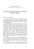 Cover page: Lineamenti geobotanici delle Alpi Liguri e Marittime: endemismi e fitocenosi