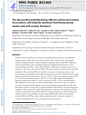 Cover page: The late positive potential during affective picture processing: Associations with daily life emotional functioning among adolescents with anxiety disorders