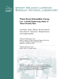 Cover page: Whole-Home Dehumidifier Energy Use: A Field-Monitoring Study of Three Florida Sites: