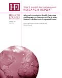 Cover page: Adverse Reproductive Health Outcomes and Exposure to Gaseous and Particulate-Matter Air Pollution in Pregnant Women.