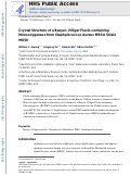 Cover page: Retraction: Crystal structure of a Baeyer–Villiger flavin‐containing monooxygenase from Staphylococcus aureus MRSA strain MU50, William C. Hwang, Qingping Xu, Bainan Wu, Adam Godzik