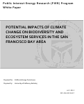 Cover page: Potential Impacts of Climate Change on Biodiversity and Ecosystem Services in the San Francisco Bay Area