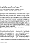 Cover page: Urocortin 2 Gene Transfer Reduces the Adverse Effects of a Western Diet on Cardiac Function in Mice.