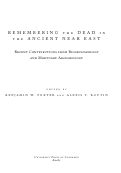 Cover page of Introduction: Bringing Out the Dead in the Ancient Near East.