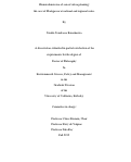 Cover page: Human dimension of conservation planning: the case of Madagascar at national and regional scales