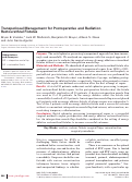 Cover page: Transperineal Management for Postoperative and Radiation Rectourethral Fistulas