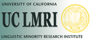 University of California Linguistic Minority Research Institute banner