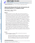 Cover page: Attention-Deficit/Hyperactivity Disorder, Trait Impulsivity, and Externalizing Behavior in a Longitudinal Sample