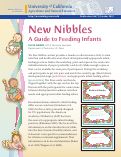 Cover page: New Nibbles: A Guide to Feeding Infants