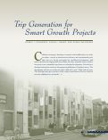 Cover page: Trip Generation for Smart Growth Projects