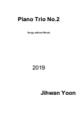 Cover page: Piano Trio No.2