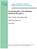 Cover page: Evaluating Bay Area Methane Emission Inventory: