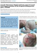 Cover page: Conradi–Hünermann–Happle syndrome: report of a novel heterozygous mutation on the emopamil-binding protein gene, c.333delC